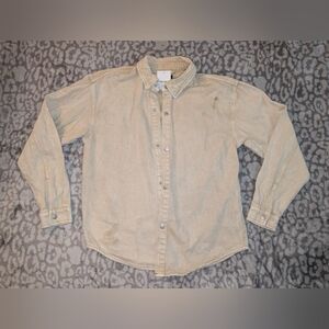 Men's Beige Casual Shirt